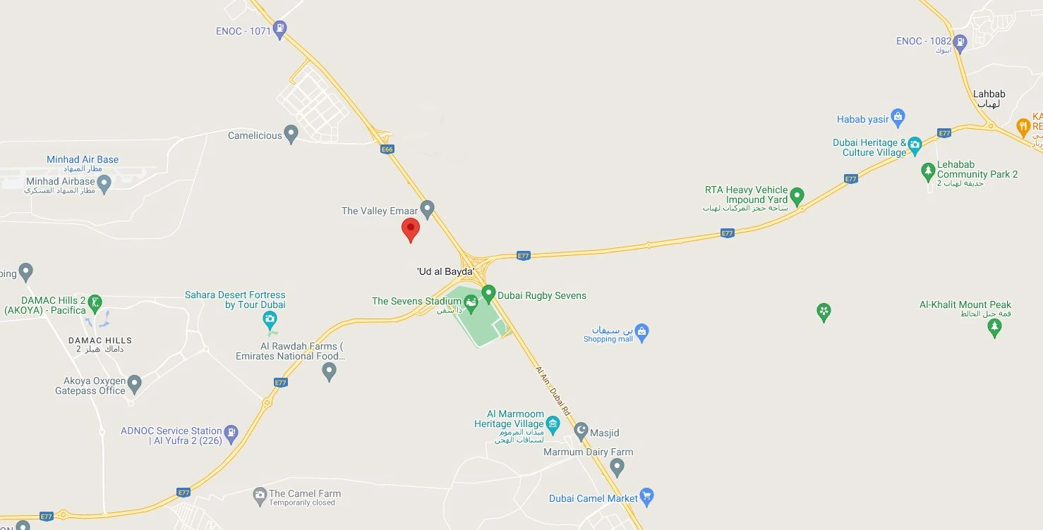  Eden Villas Location Map
